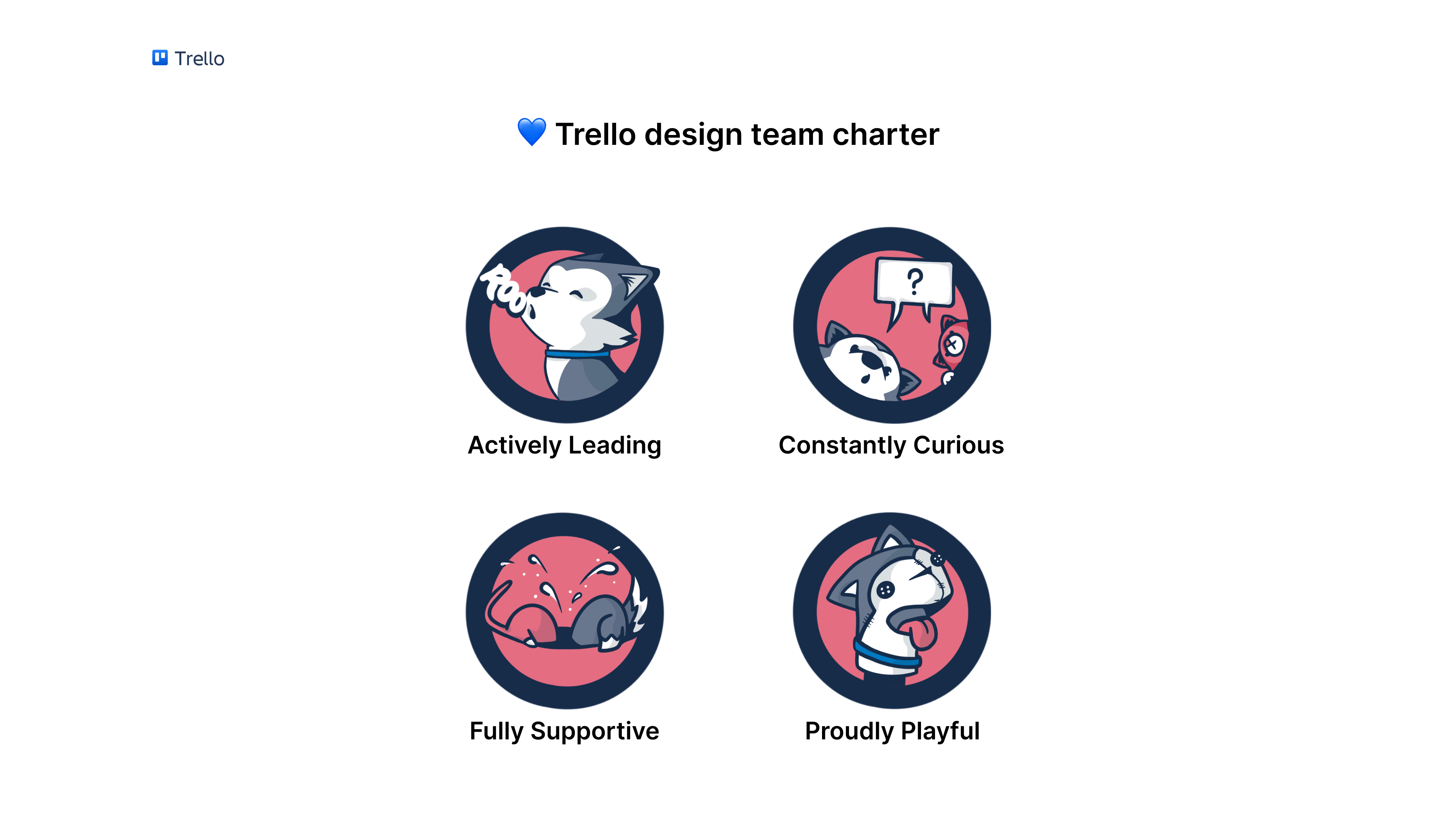 Trello design team values